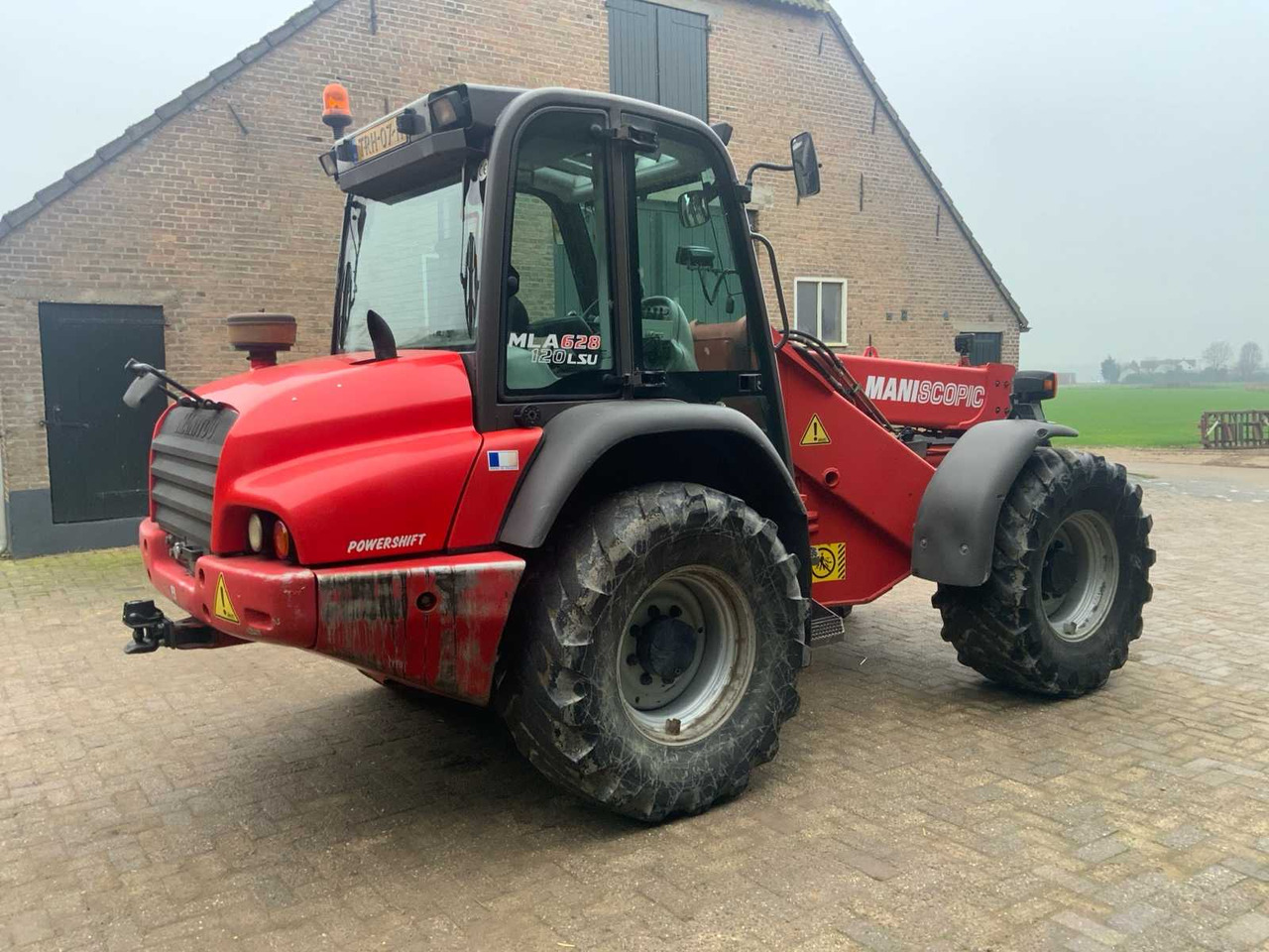 Wiellader 2007 MANITOU MLA628 120LSU SHOVEL