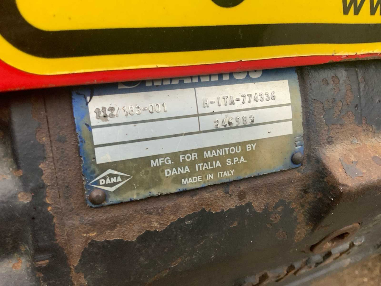 Wiellader 2007 MANITOU MLA628 120LSU SHOVEL