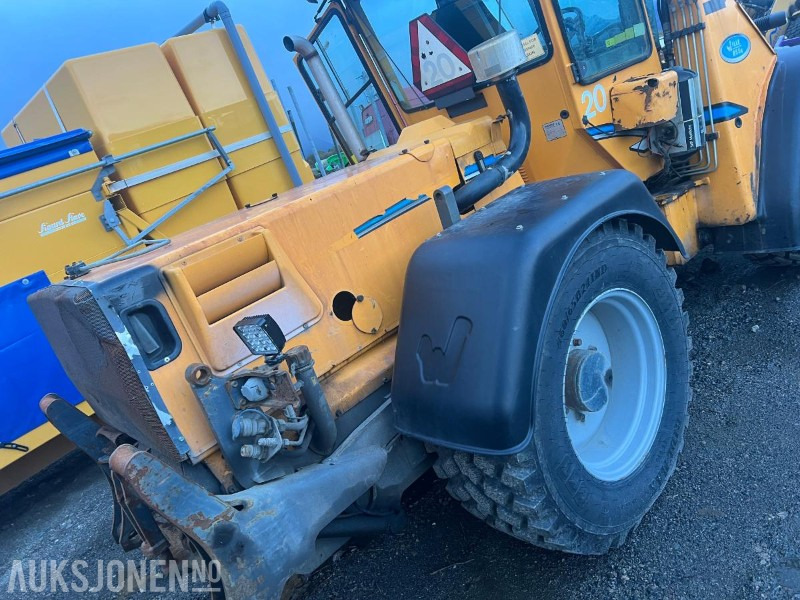 Wiellader 2008 Wille 855C-C44 med snøskuffe og skjær