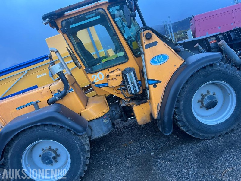 Wiellader 2008 Wille 855C-C44 med snøskuffe og skjær