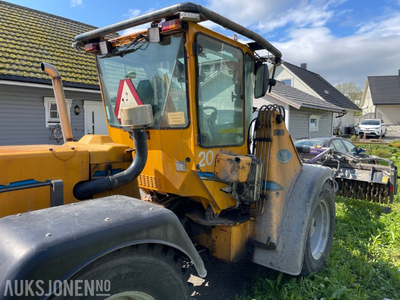 Wiellader 2008 Wille 855C-C44 med snøskuffe og skjær
