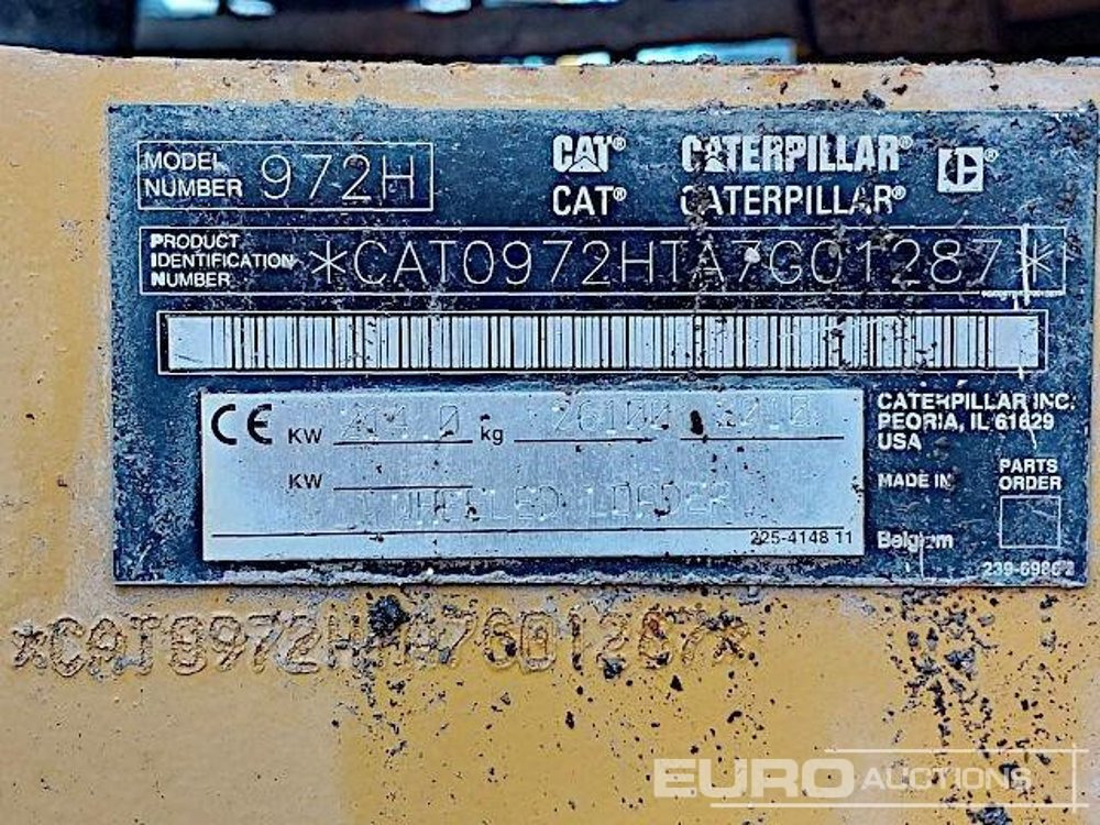 Wiellader 2010 CAT 972H