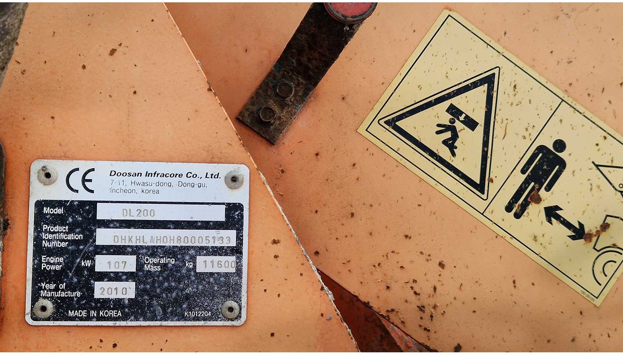Wiellader 2010 DOOSAN DL200 WHEELED LOADER
