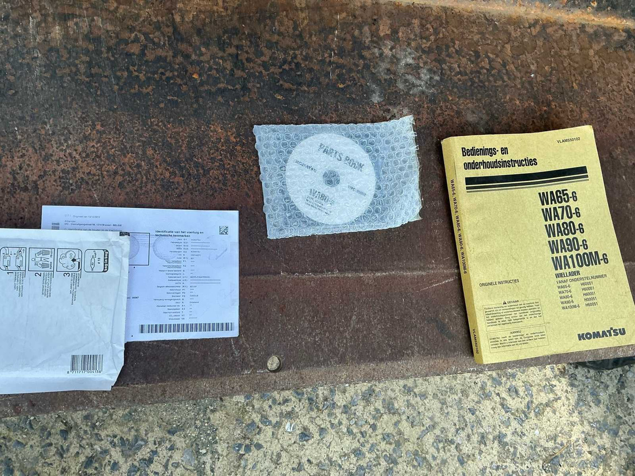 Wiellader 2011 KOMATSU FASTRAC WA90 SHOVEL