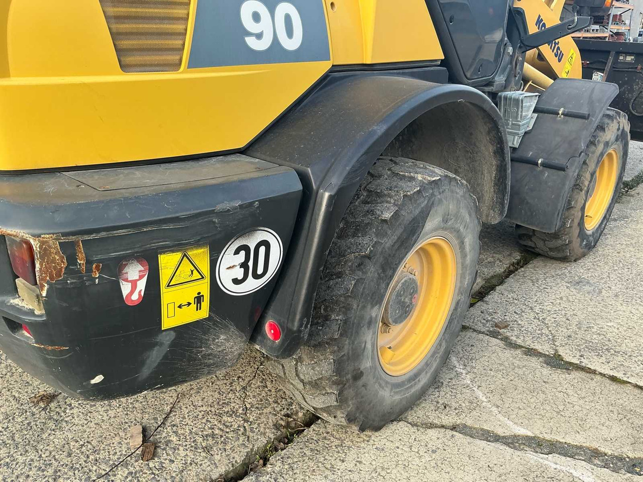 Wiellader 2011 KOMATSU FASTRAC WA90 SHOVEL