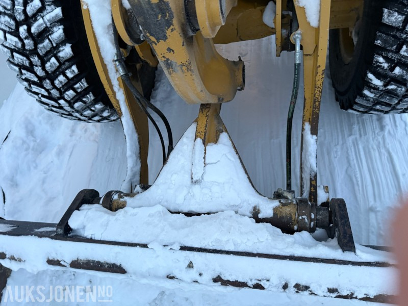 Wiellader 2012 Cat 907H2 - Planeringsskuffe - Pallegaffler - 3646T