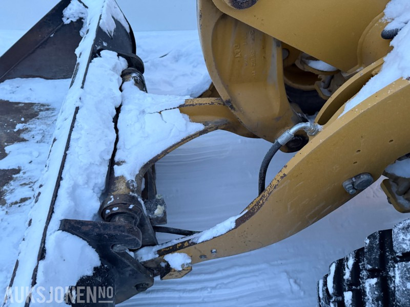 Wiellader 2012 Cat 907H2 - Planeringsskuffe - Pallegaffler - 3646T