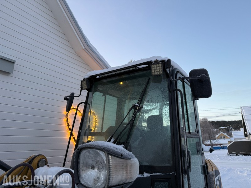 Wiellader 2012 Cat 907H2 - Planeringsskuffe - Pallegaffler - 3646T