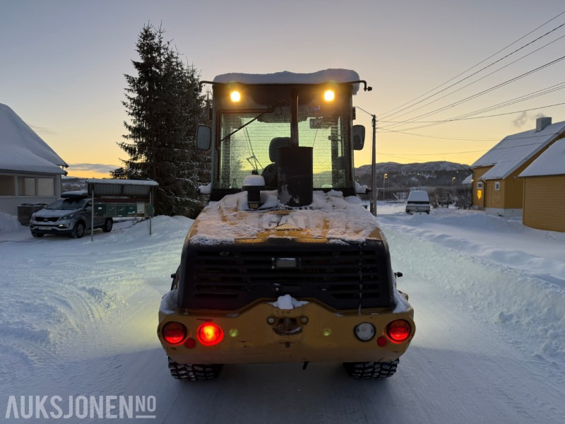 Wiellader 2012 Cat 907H2 - Planeringsskuffe - Pallegaffler - 3646T