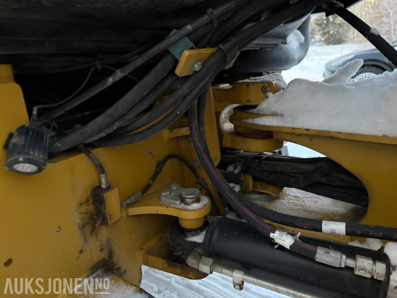 Wiellader 2012 Cat 907H2 - Planeringsskuffe - Pallegaffler - 3646T