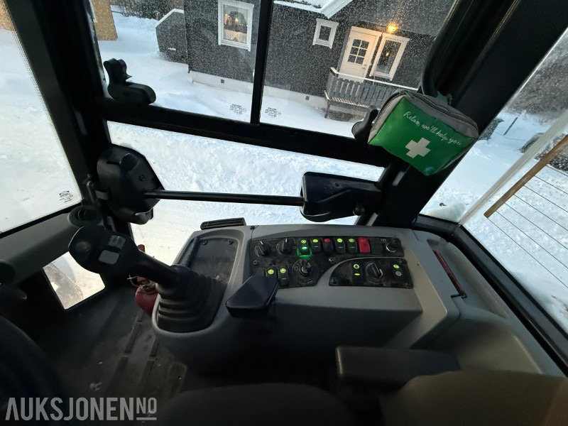 Wiellader 2012 Cat 907H2 - Planeringsskuffe - Pallegaffler - 3646T