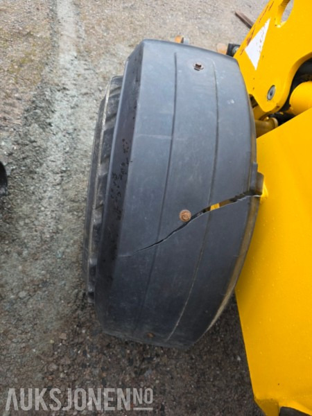 Wiellader 2012 Job-Mann 303-50WL KUN 1635 timer pallegaffel og skuffe