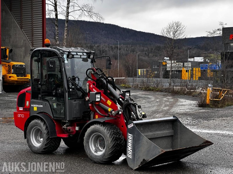 Wiellader 2013 Weidemann 1370 CX50 kompaktlaster / hjullaster med skuffe