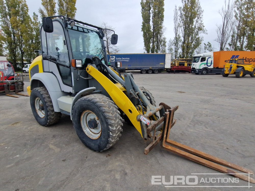 Wiellader 2014 Wacker Neuson 349 Wheeled Loader, Forks, AC