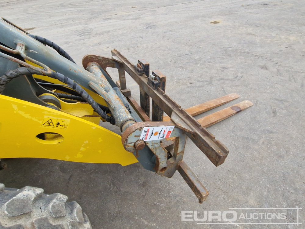 Wiellader 2014 Wacker Neuson 349 Wheeled Loader, Forks, AC