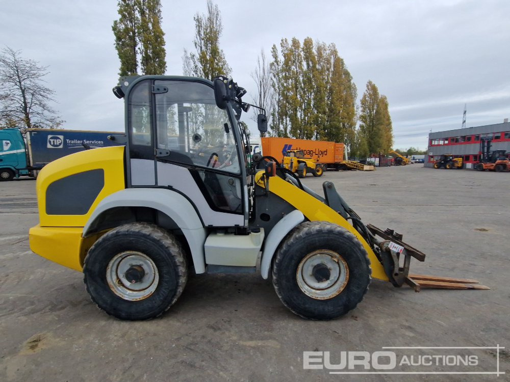 Wiellader 2014 Wacker Neuson 349 Wheeled Loader, Forks, AC