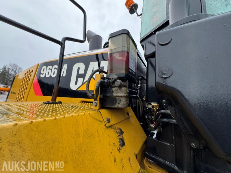 Wiellader 2015 CAT 966M FOREST MACHINE HJULLASTER, VEKT, SENTRALSMØRING, FULL SERVICEHISTORIKK, SKUFFE