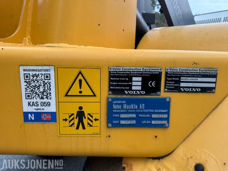 Wiellader 2015 VOLVO L35GT HJULLASTER / KOMPAKTLASTER 6555 TIMER