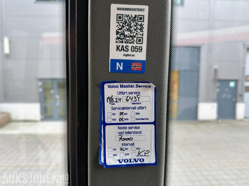 Wiellader 2015 VOLVO L35GT HJULLASTER / KOMPAKTLASTER 6555 TIMER