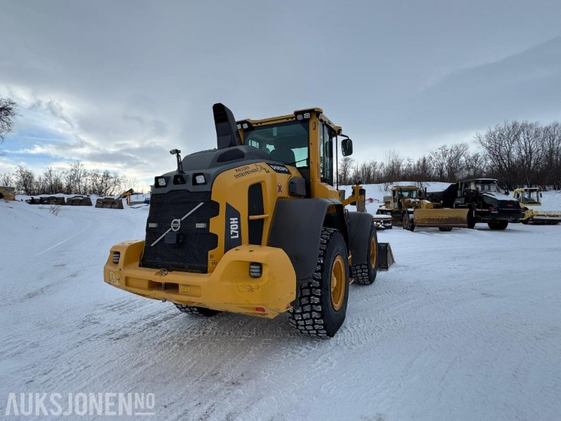 Wiellader 2015 Volvo L70H - Plan. skuff - Utstyr - 6405T