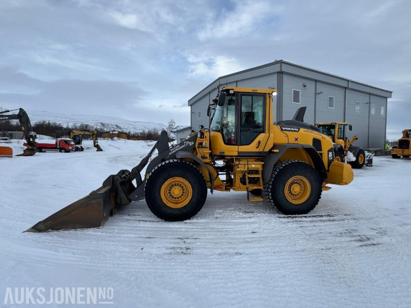 Wiellader 2015 Volvo L70H - Plan. skuff - Utstyr - 6405T