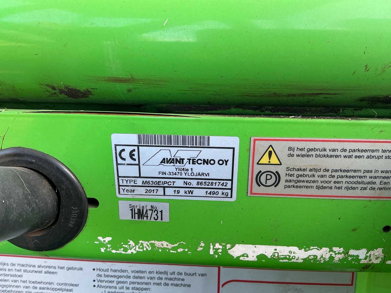 Wiellader 2017 AVANT M630 SHOVEL