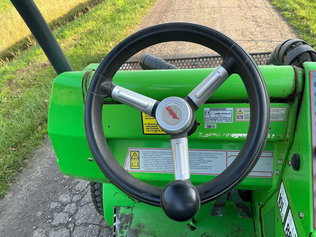 Wiellader 2017 AVANT M630 SHOVEL