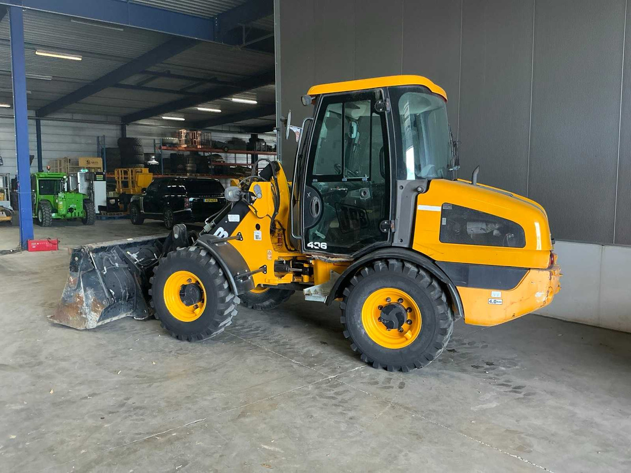 Wiellader 2017 JCB 406 SHOVEL