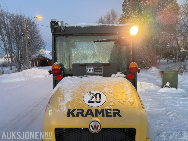 Wiellader 2017 KramerAllrad 5035 - Pallegaffler - Planeringsskuffe - 1543T