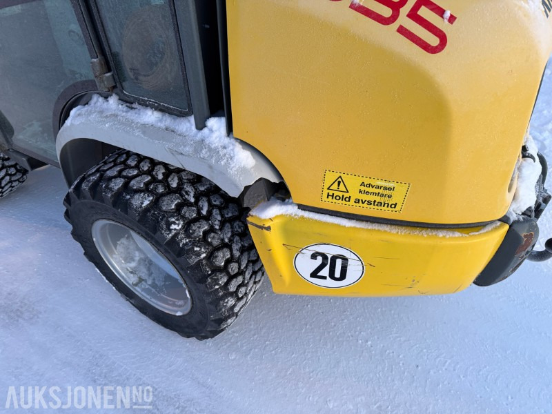 Wiellader 2017 KramerAllrad 5035 - Pallegaffler - Planeringsskuffe - 1543T