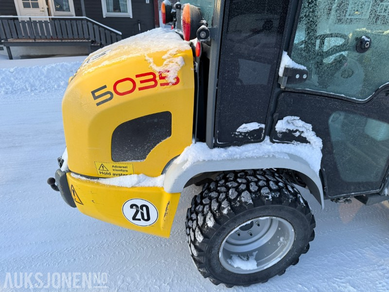 Wiellader 2017 KramerAllrad 5035 - Pallegaffler - Planeringsskuffe - 1543T