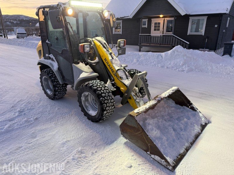 Wiellader 2017 KramerAllrad 5035 - Pallegaffler - Planeringsskuffe - 1543T