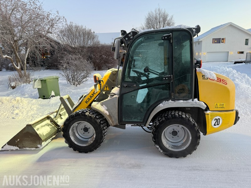 Wiellader 2017 KramerAllrad 5035 - Pallegaffler - Planeringsskuffe - 1543T