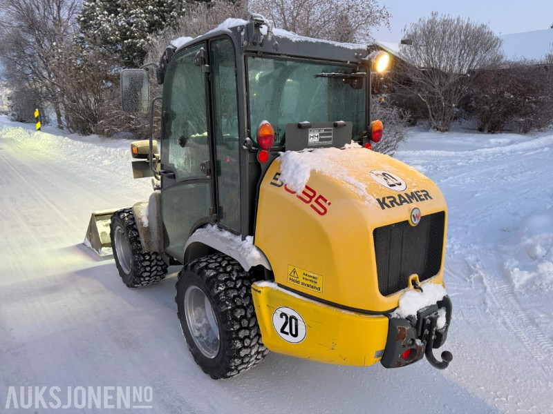 Wiellader 2017 KramerAllrad 5035 - Pallegaffler - Planeringsskuffe - 1543T