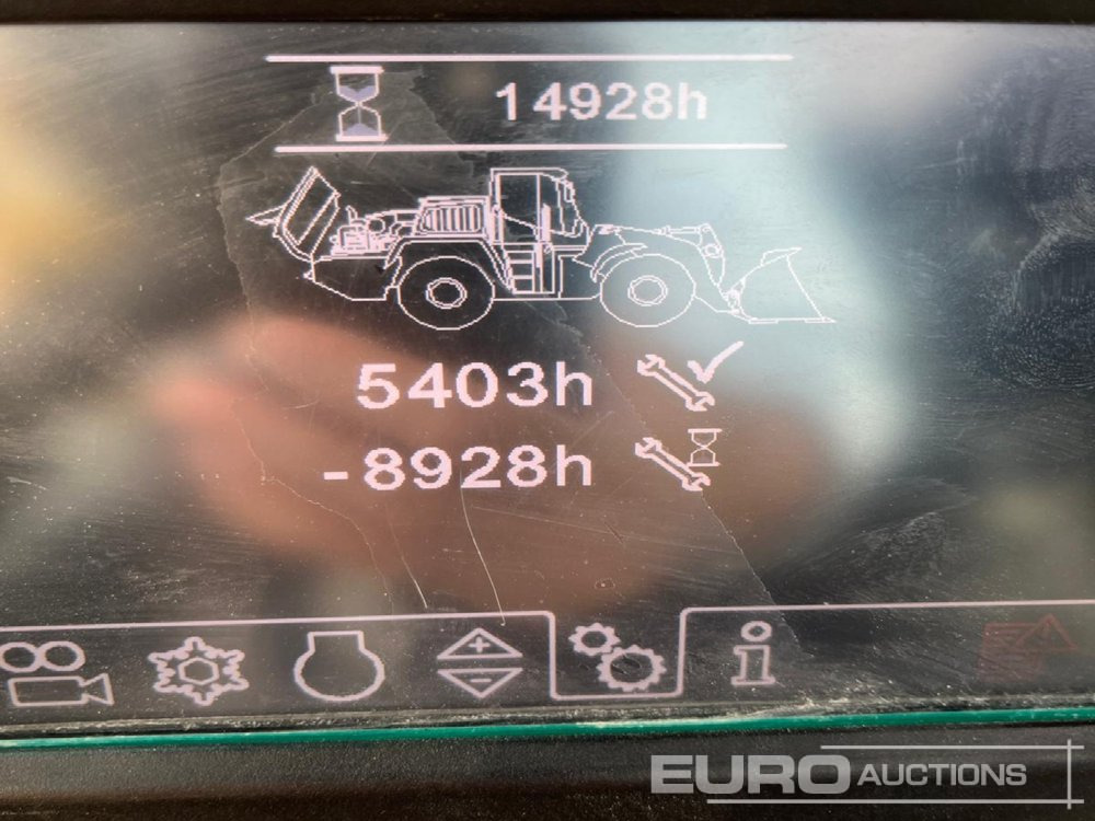 Wiellader 2017 Liebherr L556 X-POWER