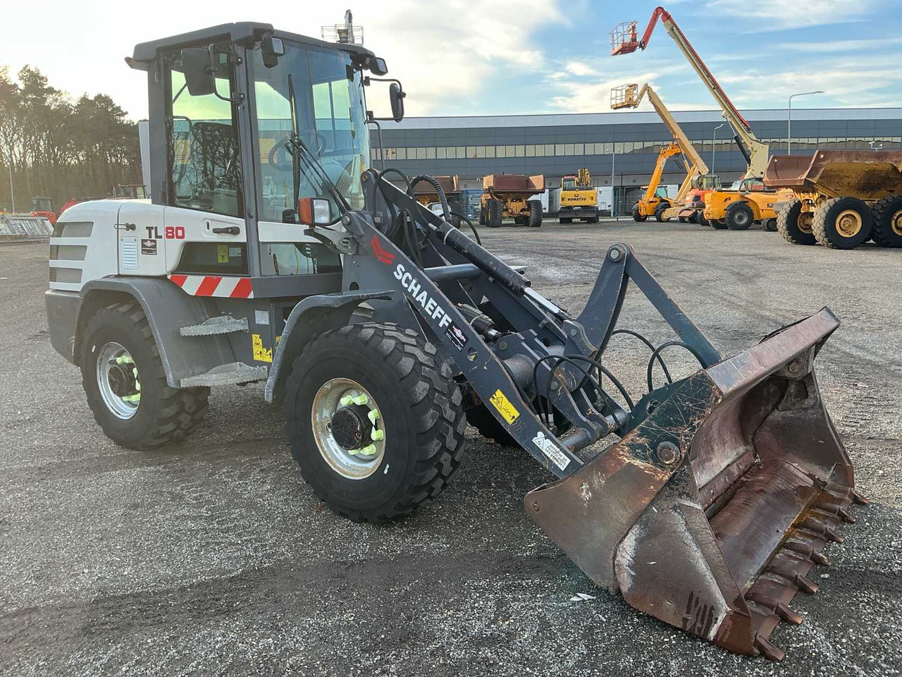 Wiellader 2017 SCHAEFF TL 80 SHOVEL
