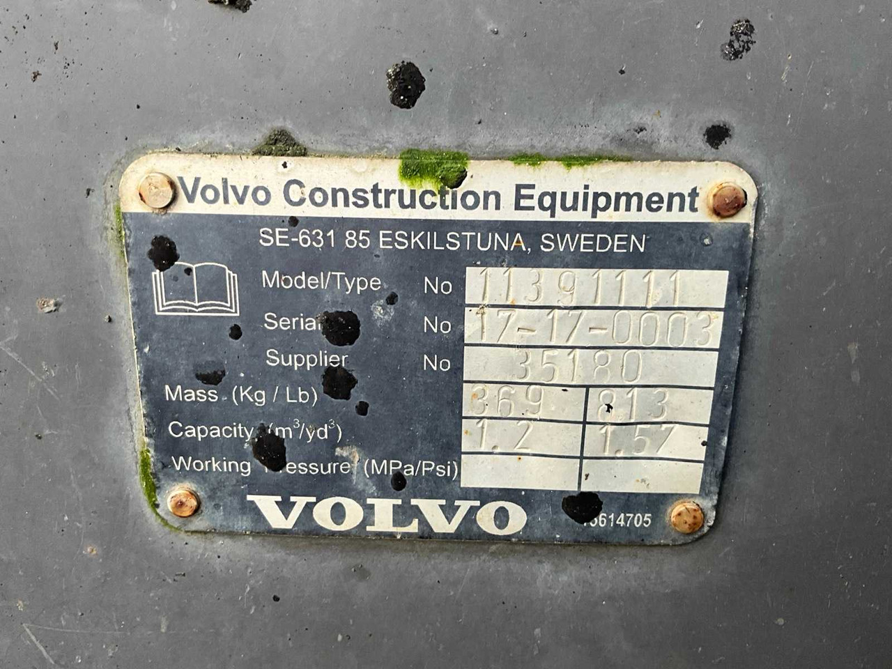 Wiellader 2017 VOLVO L30G SHOVEL