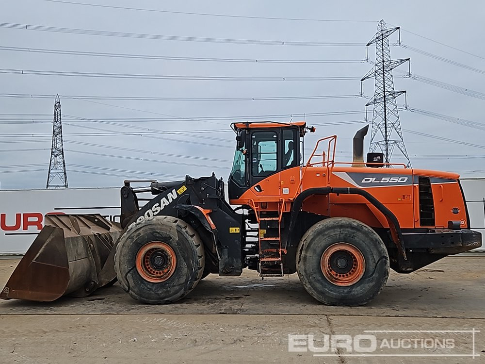 Wiellader 2018 Doosan DL550-5