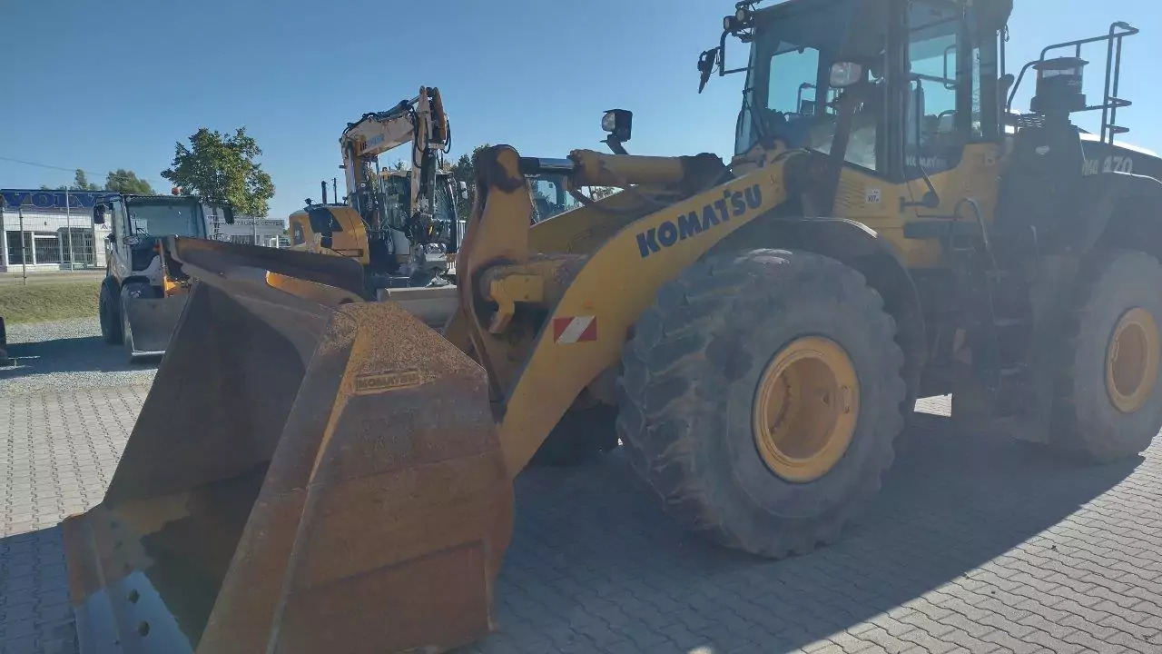 Wiellader 2018 Komatsu WA 470-8