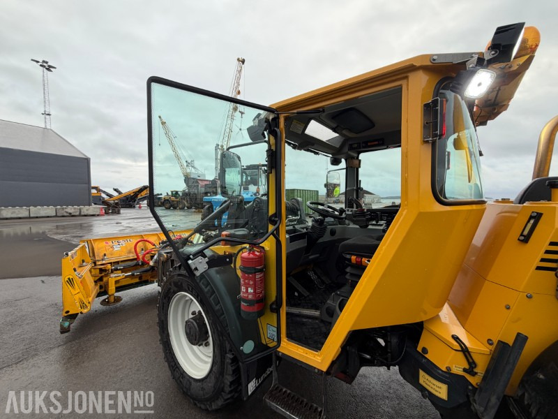 Wiellader 2018 Lundberg hymas 5240 hjullaster - U-plog - Skuffe - Tilleggshydraulikk - Kun 1540 timer!