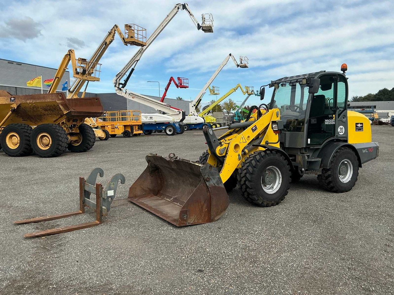 Wiellader 2018 WACKER-NEUSON WL70