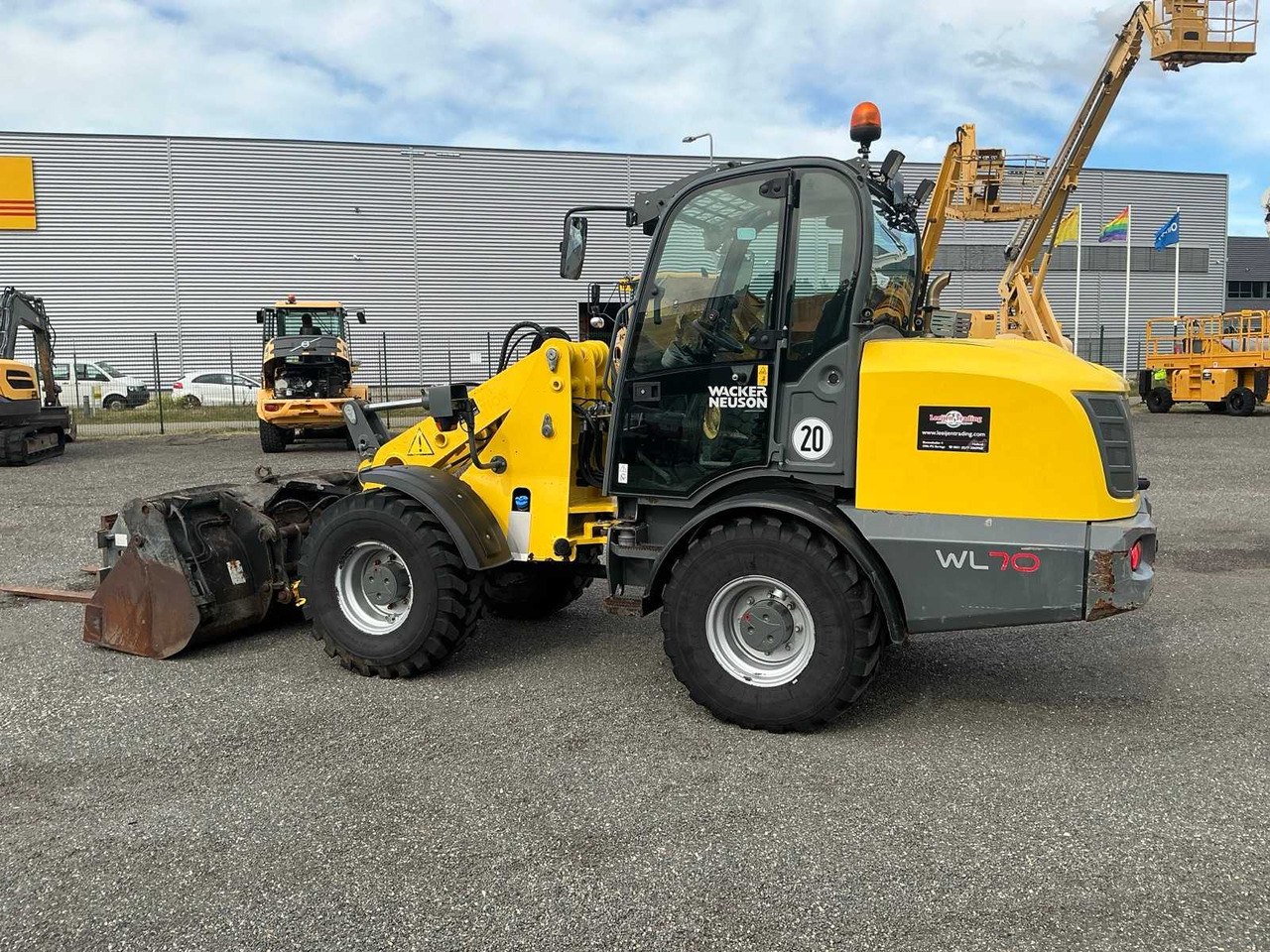 Wiellader 2018 WACKER-NEUSON WL70