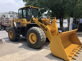 Wiellader  2018 Year Used Sdlg956L Wheel Loader with Extra Log Fork
