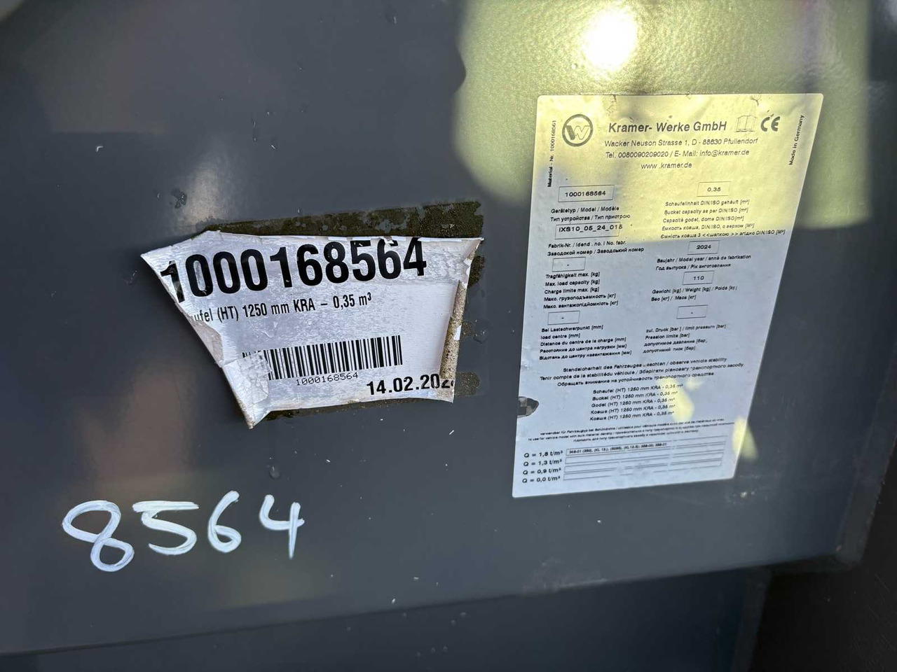 Wiellader 2019 5035 KRAMER-WERKE GMBH - COMPACT WHEEL LOADER