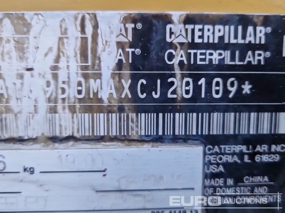 Wiellader 2019 CAT 950M