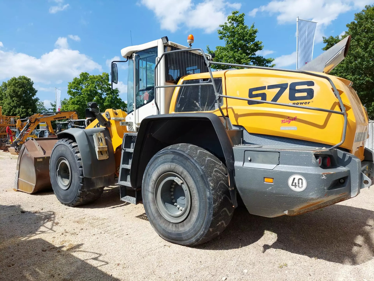 Wiellader 2020 Liebherr L 576 XPower