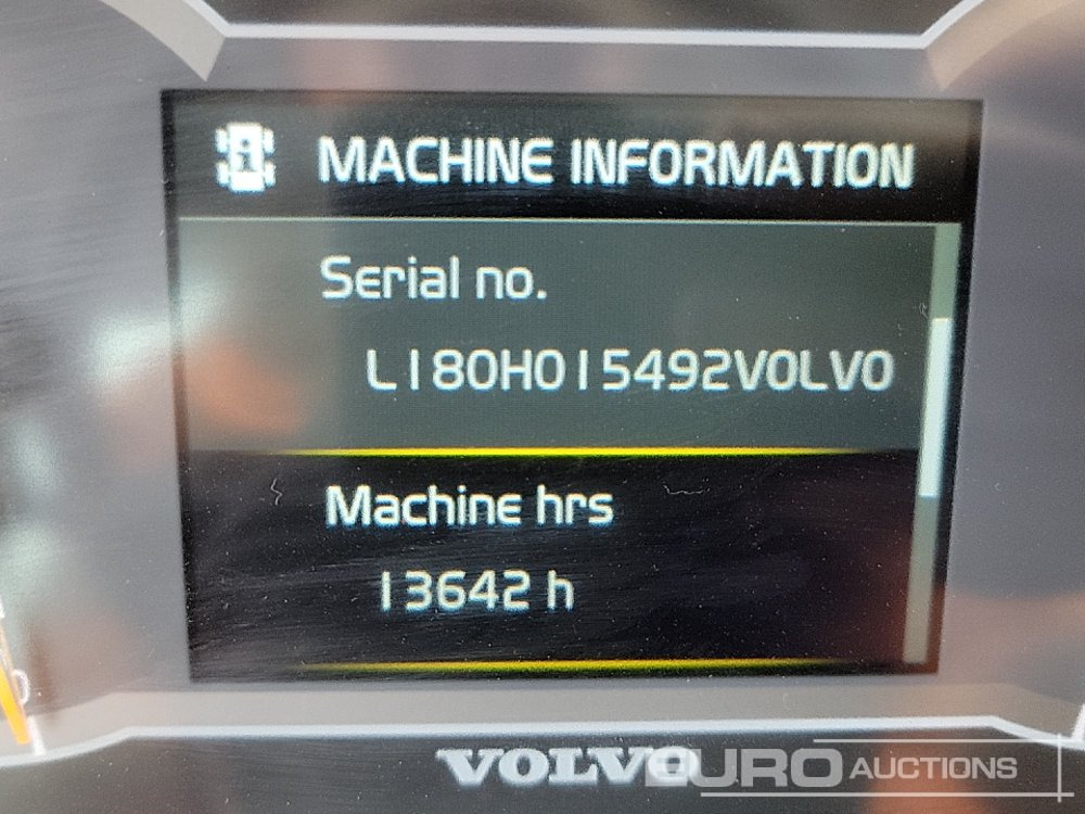 Wiellader 2020 Volvo L180H