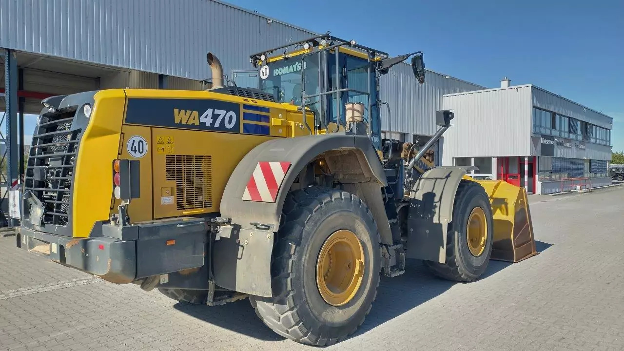 Wiellader 2021 Komatsu WA 470-8