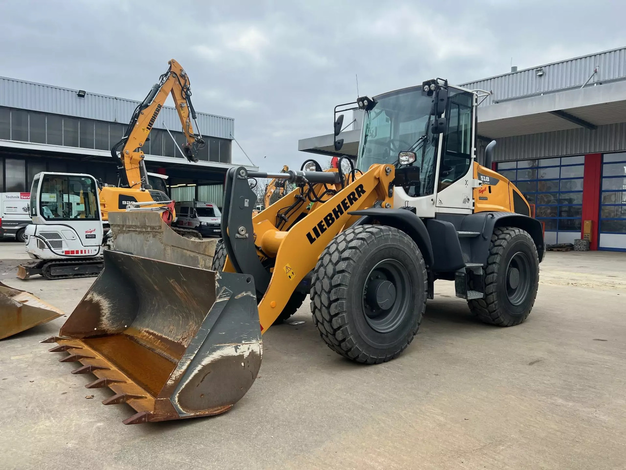 Wiellader 2023 Liebherr L 518 Stereo D6.0-D V