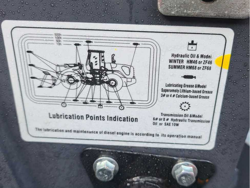 Wiellader 2025 - BLANCHE - TW36 - SHOVEL